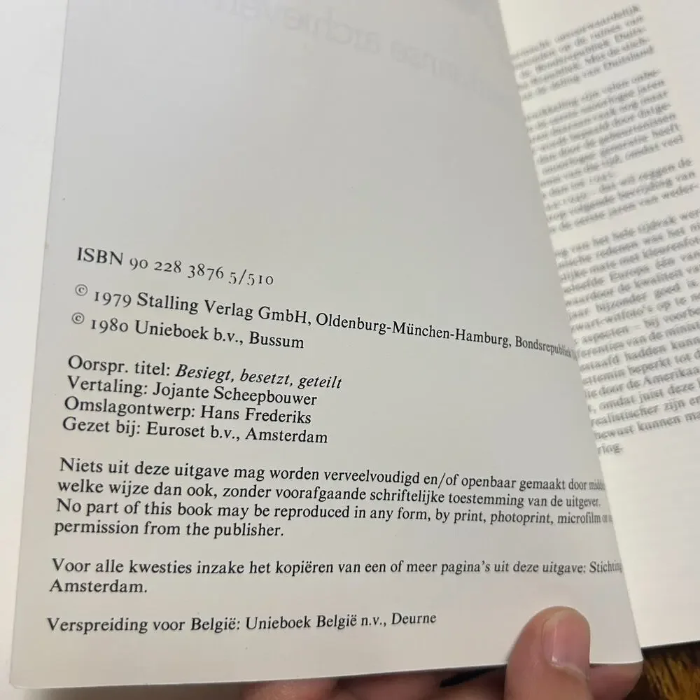 De bevrijding van Europa Paperback 1980 by Steininger R. - Schwan H.